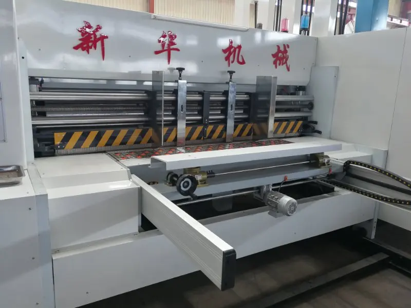 Top quality flexo carton printing slotting die-cutting machine flexographic corrugated cardboard box printer making machinery