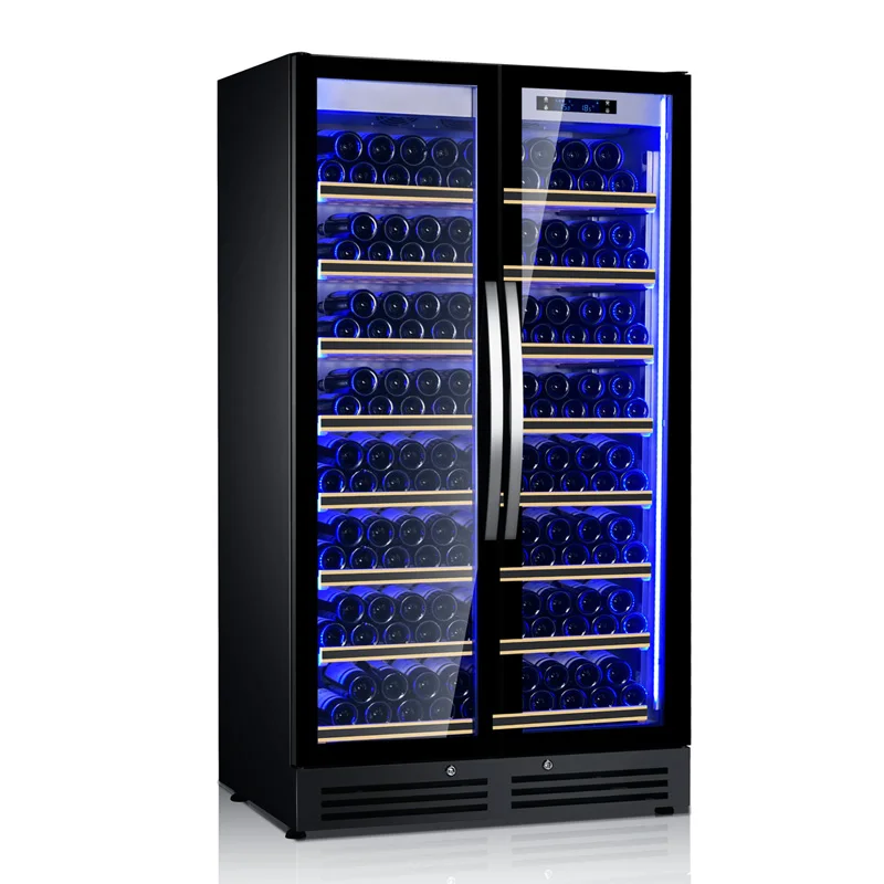 Traditional Luxury Home Design Display Custom Wood Wine Cellar