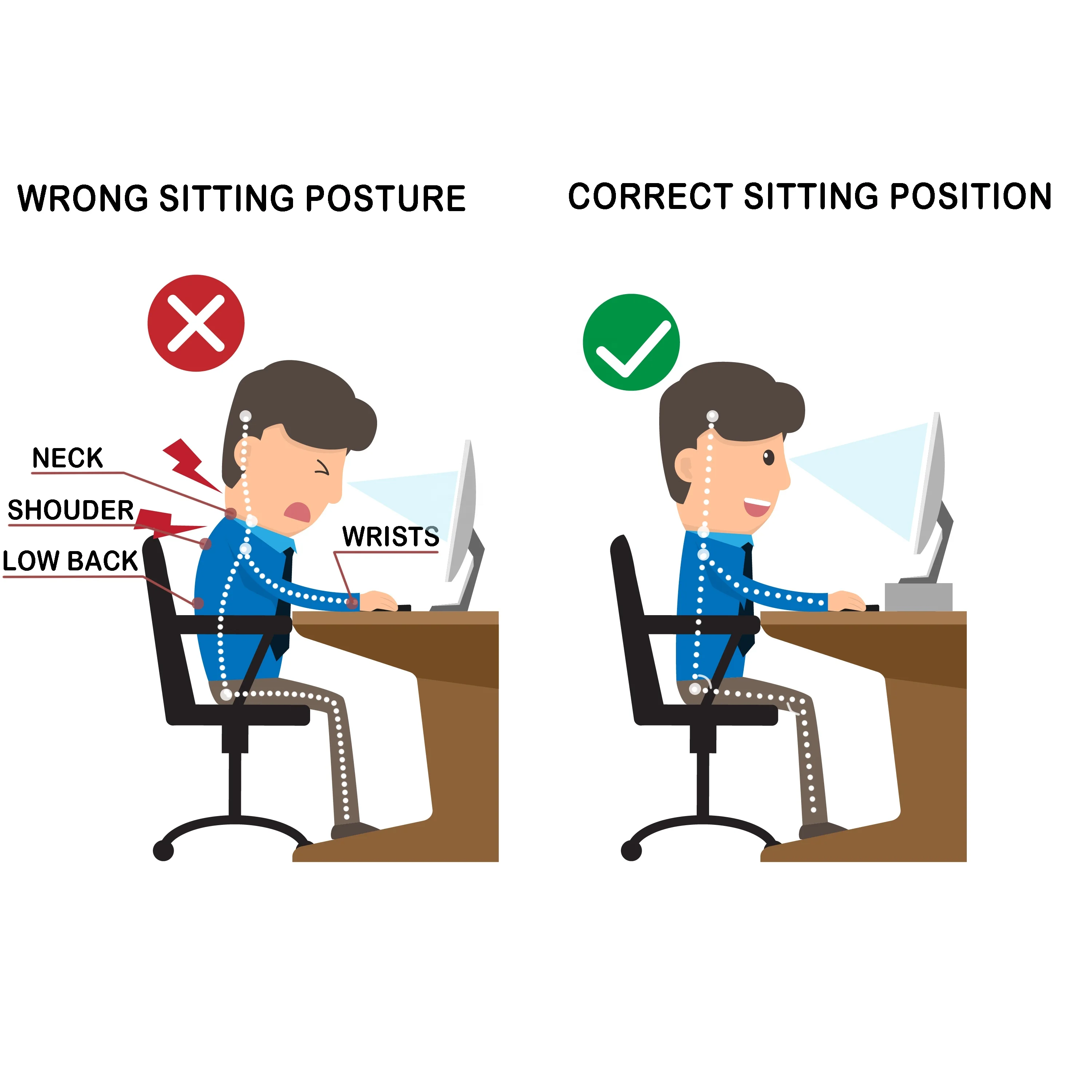 Desktop Organizer Standing Desk Bamboo Wooden Laptop PC Computer Monitor Stand Riser