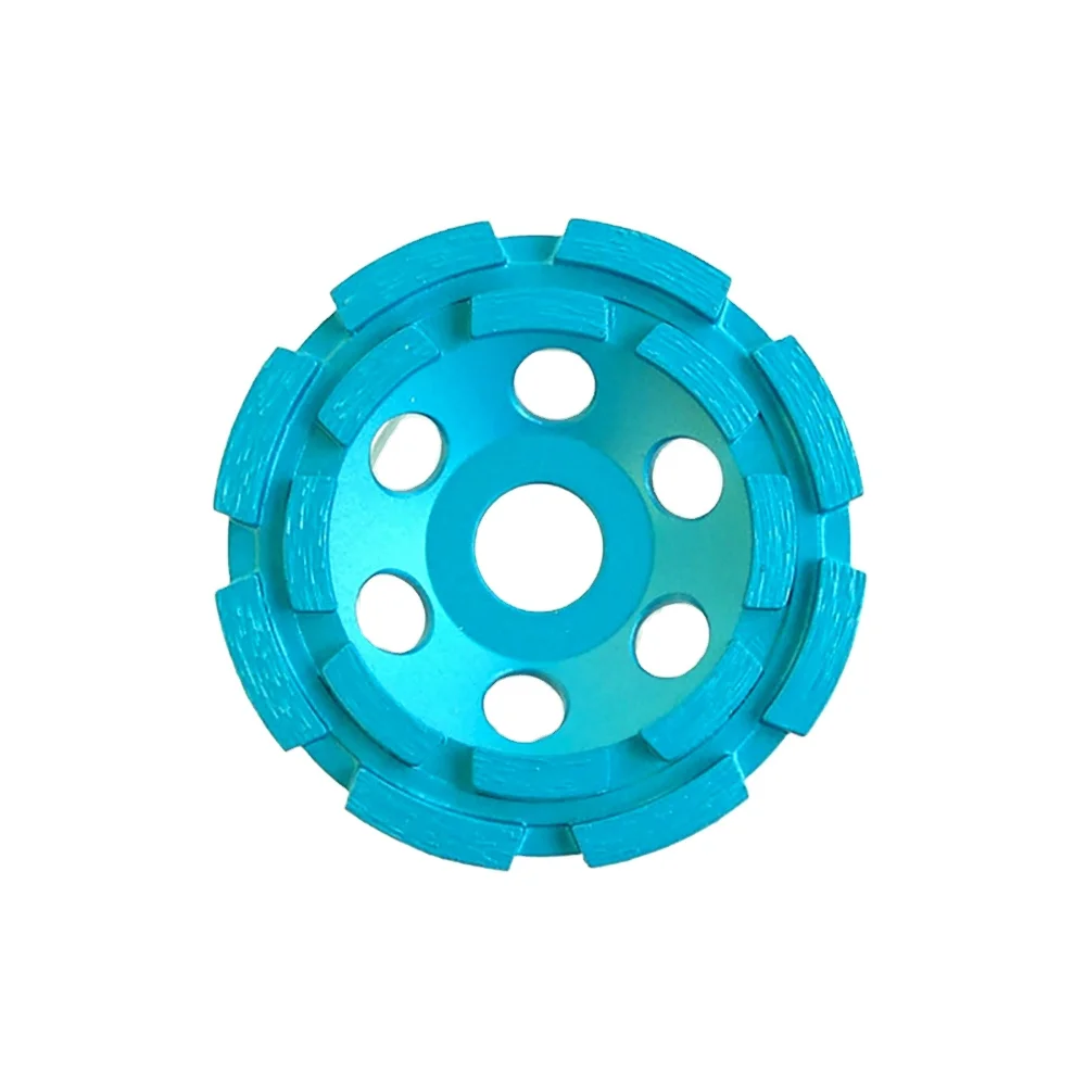 100mm150mm Double Row Cold Press Cup Wheels Diamond Grinding Wheels /