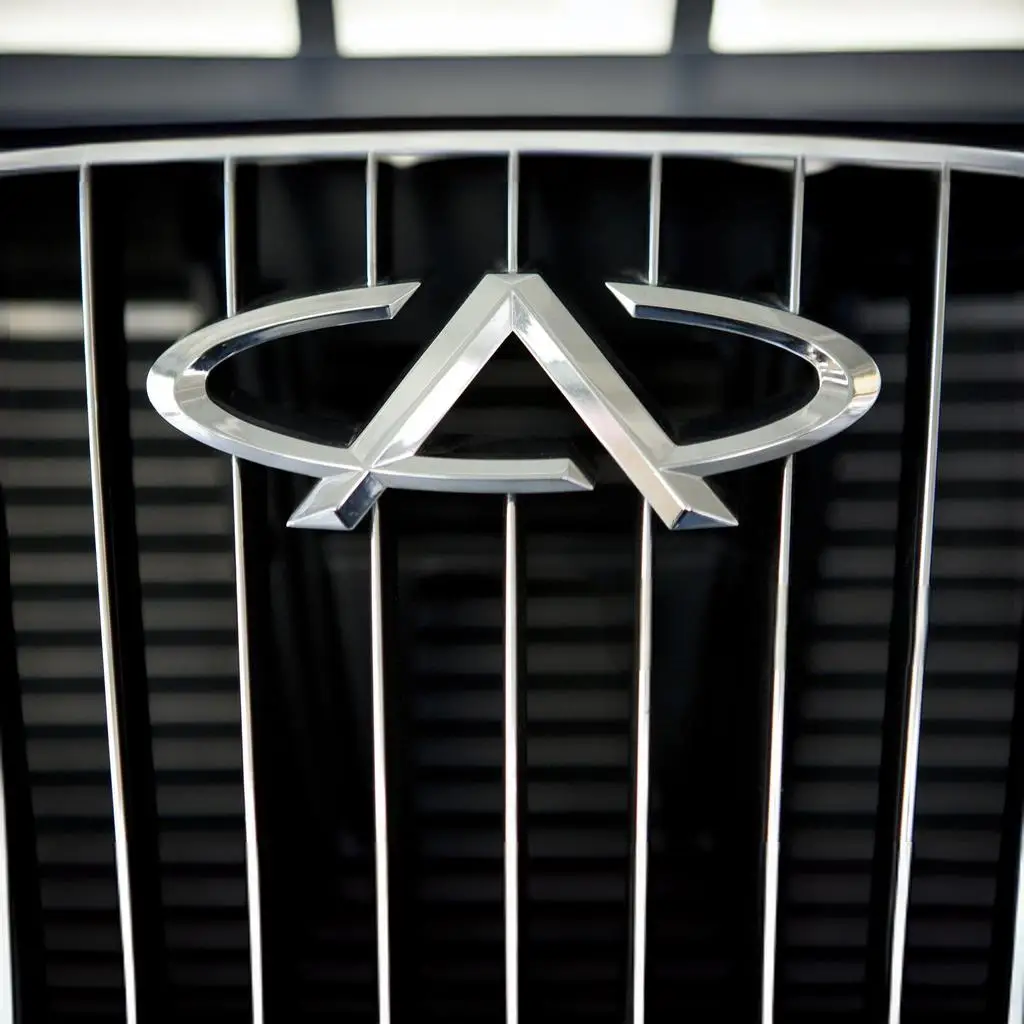 Custom led sign Chinese Brand Vacuum Blister Automotive Symbol Backlit Signage Chrome Car Logo outdoor lighting signs