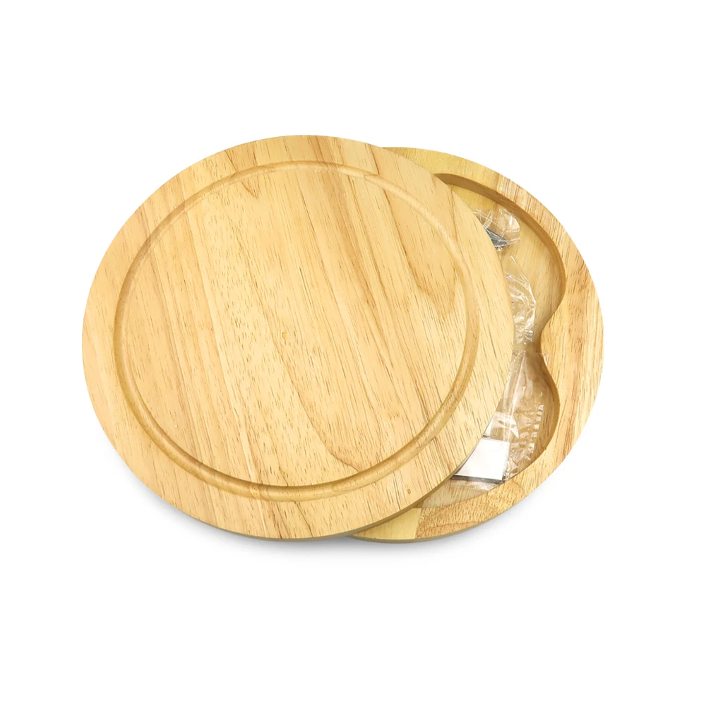 Wooden Kitchen Cheese and Knife Set Cutting Board Wholesale Extra Bamboo Cheese Tools Chesse Knife