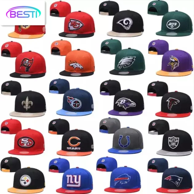 2022 US NFL America Football Baseball Hat Men Adjustable Embroidery Snapback Hats