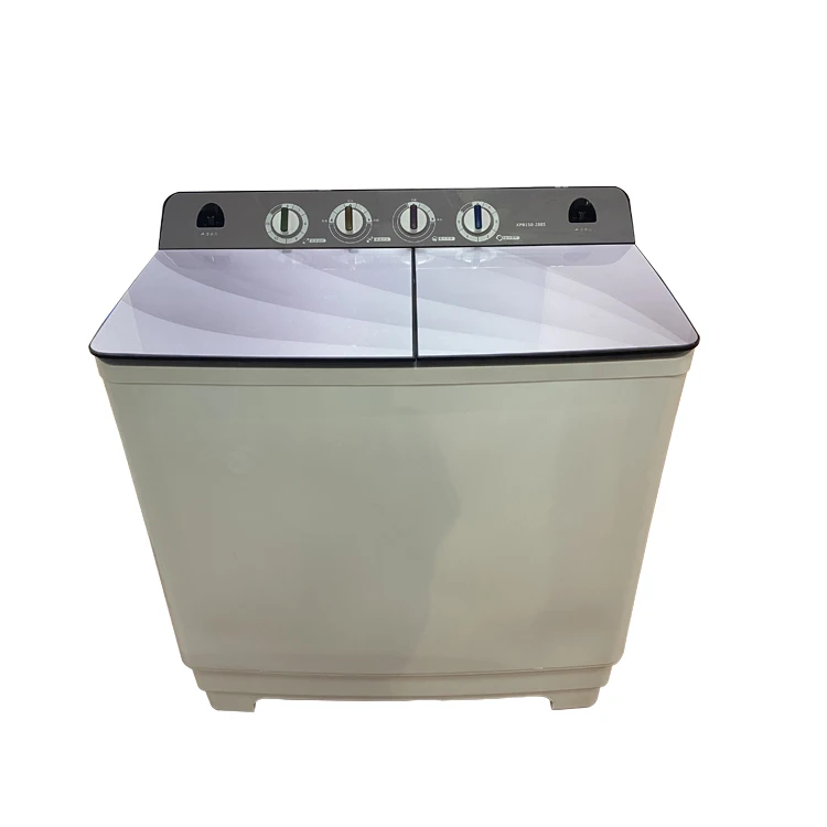 Manufacturer Direct Sales SKD CKD Twin Tub Glass Cover Washing Machine