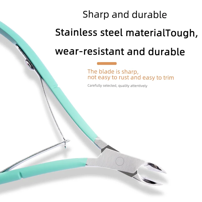 HOT SALE IN STOCK STAINLESS STEEL BEAUTY MANICURE AND PEDICURE Nail Clipper Dead Skin Remover Tool Manicure Plier Cutter.