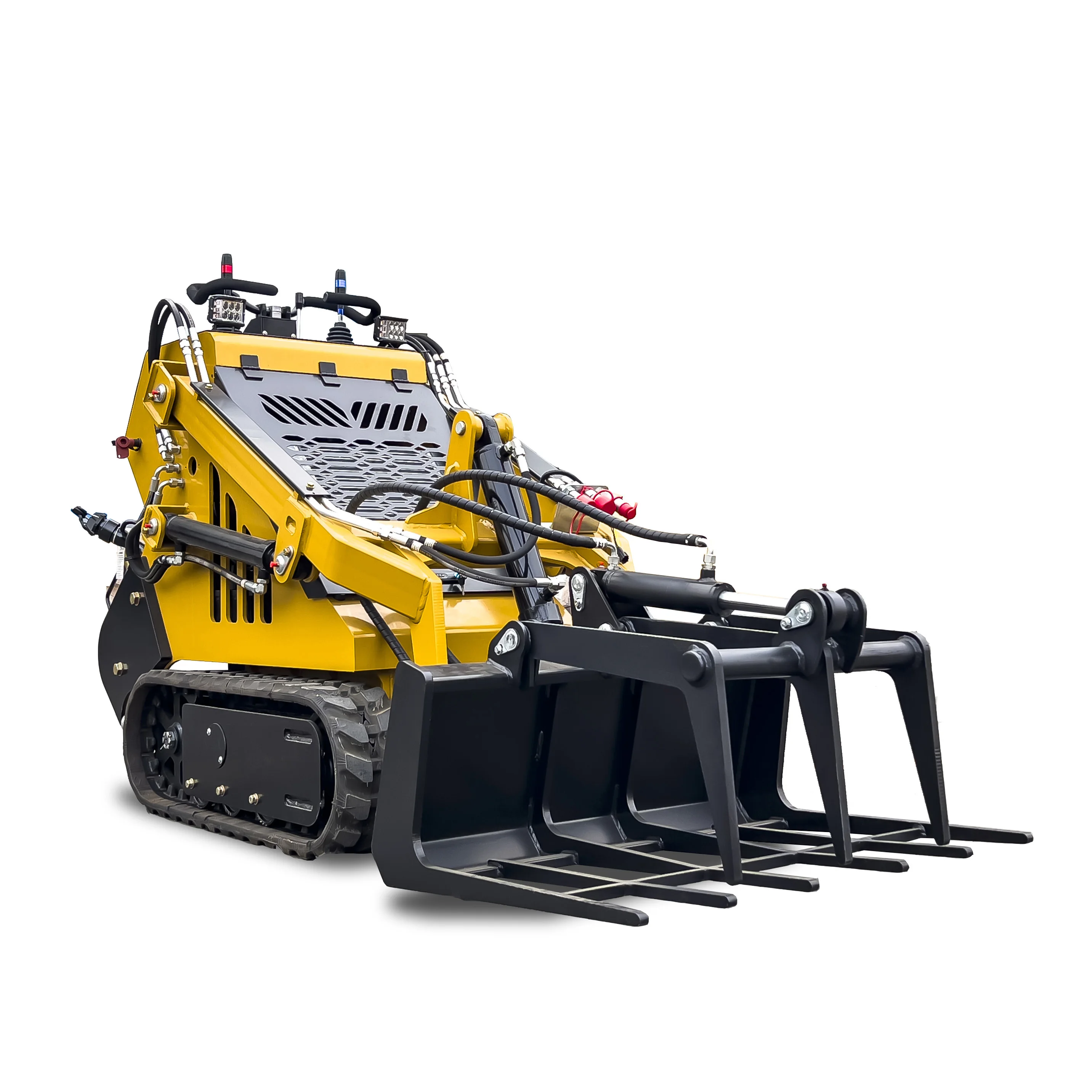 mammut EPA Engine Diesel Mini cargador Skid steer Mini Wheel Crawler Loader Earth-moving Machinery Mini Skid Steer Loader