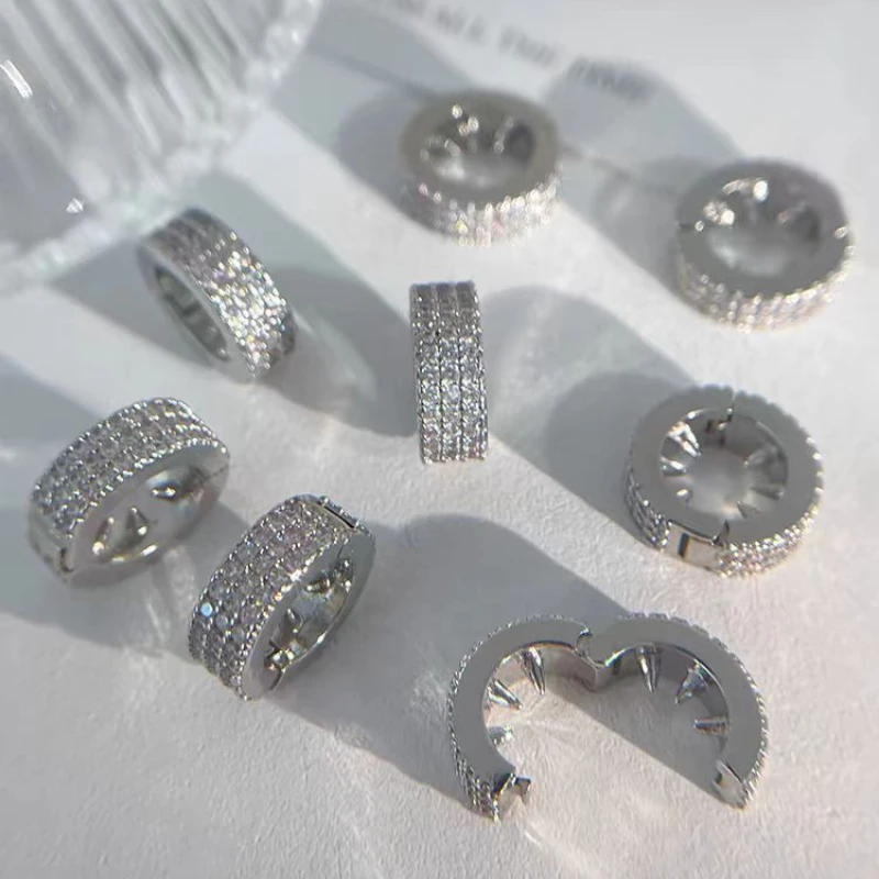 Fashionable new silver round braids hair buckle/hip-hop dirty braid hair ring hairpin hair accessories