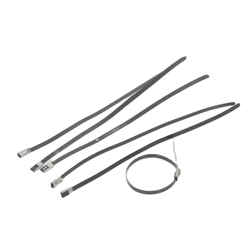 4.6*550 mm Stainless Steel Cable Tie with high tensile strength support free sample