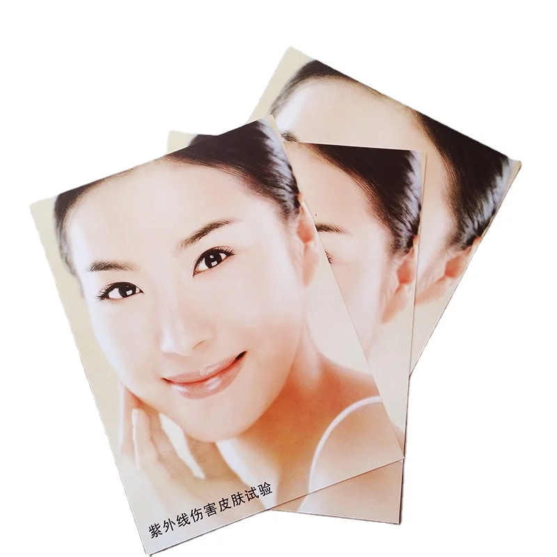 UV Test Card Outdoor Activity Test UV Intensity Can be Customized Patterned UV Test Card