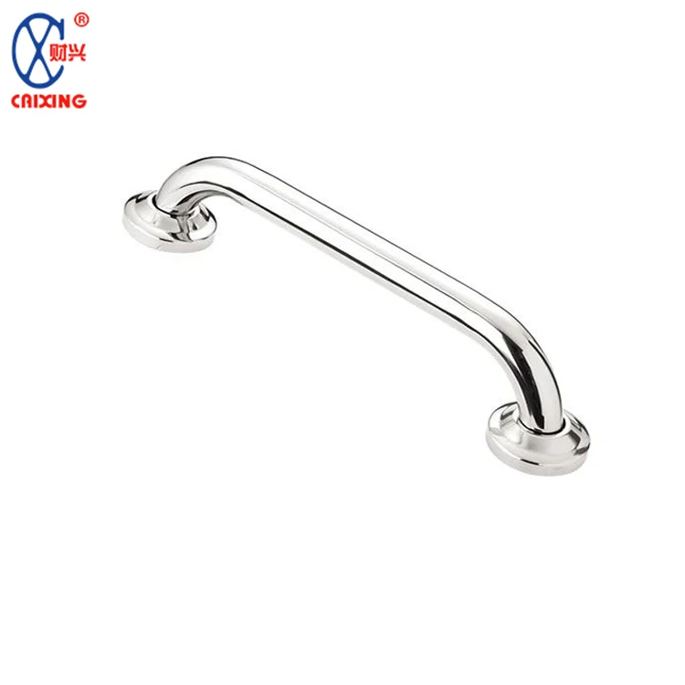 Chrome 304 stainless steel handrails for elderly accessibility toilet safety bathroom handrails