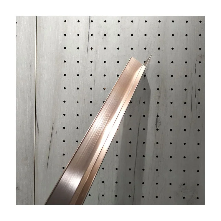 Aluminum Tile Trim Corner Profile For Led Strip Tile Edge Protection Trim