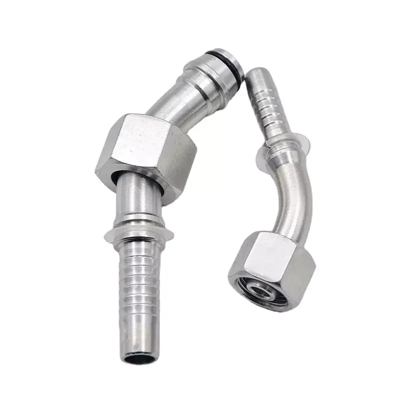 Wholesale cheap price hose fitting /banjo fitting product hose metric female fitting 45 metric female flat seat