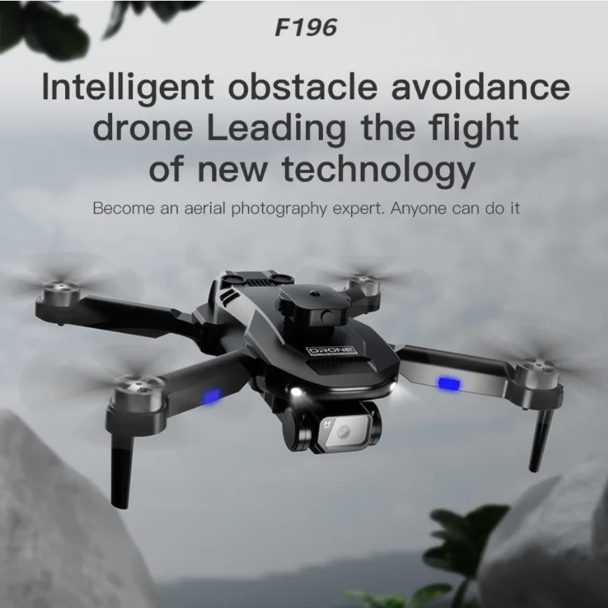 mini drone brushless wind resistance drone 6k dual camera with obstacle avoidance 360 degree flip flying drones