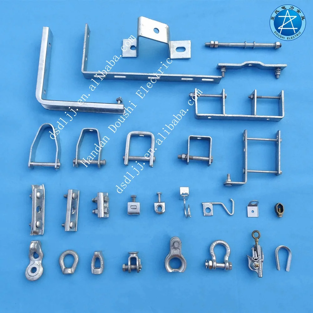 Горячеоцинкованная стальная полюсная линия, аксессуары, Якорная Скоба U-типа