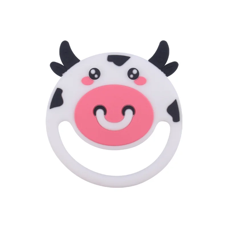 China Manufacturer BPA Free Food Grade Soft Teether Silicone Baby Teether Chew For Baby