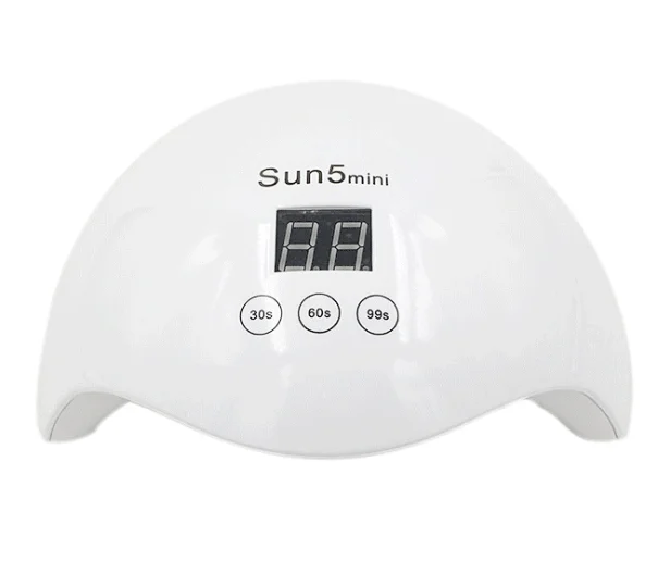 BIN nail uv gel dryer sun5 mini led lamp 24w nail lamp