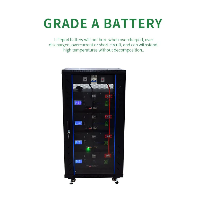 lifepo4 48v 51.2v 100ah 200ah 300ah solar lithium iron phosphate battery lithium lifepo4 battery