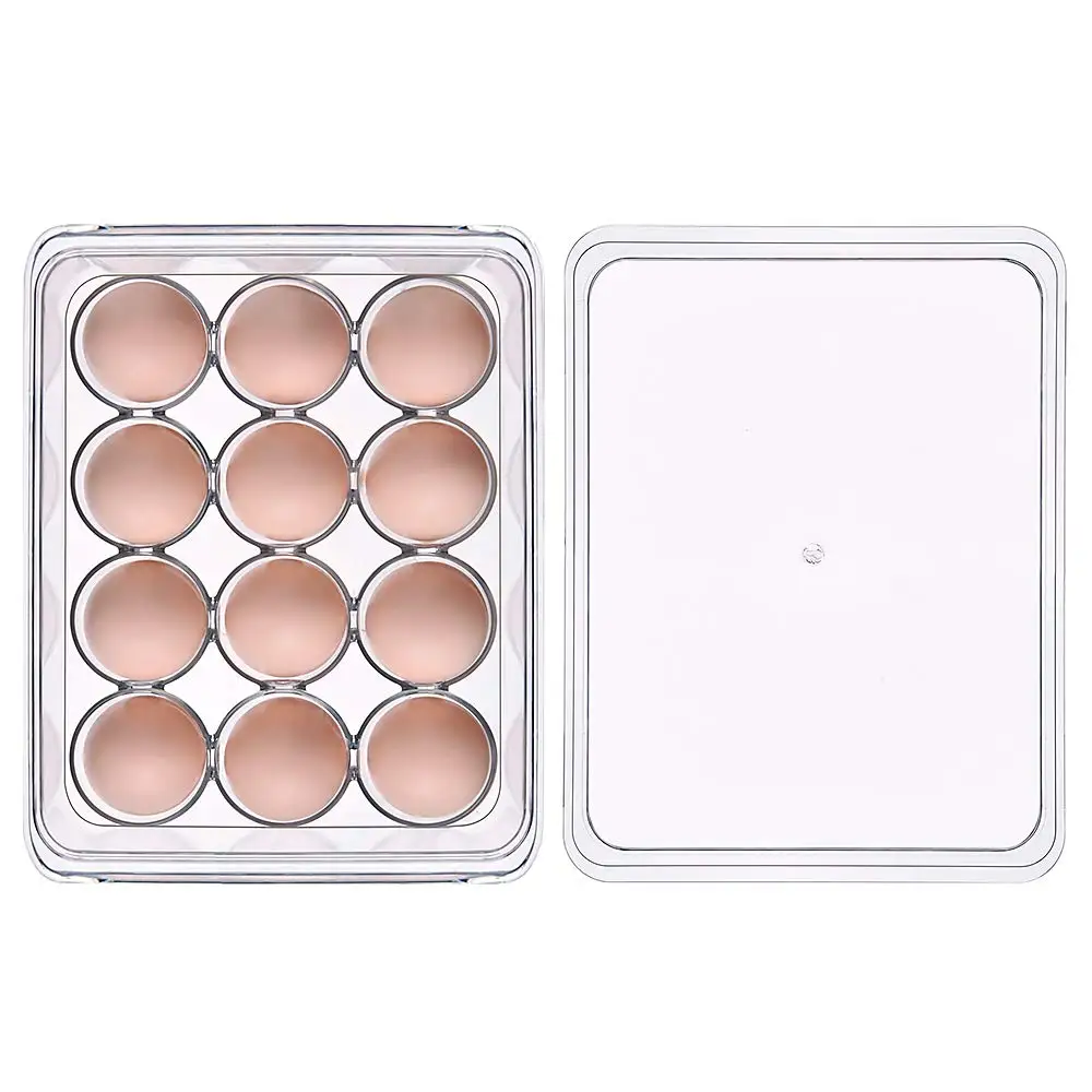 Kitchen Cheap Plastic 12 Egg Tray For Egg Storage Container