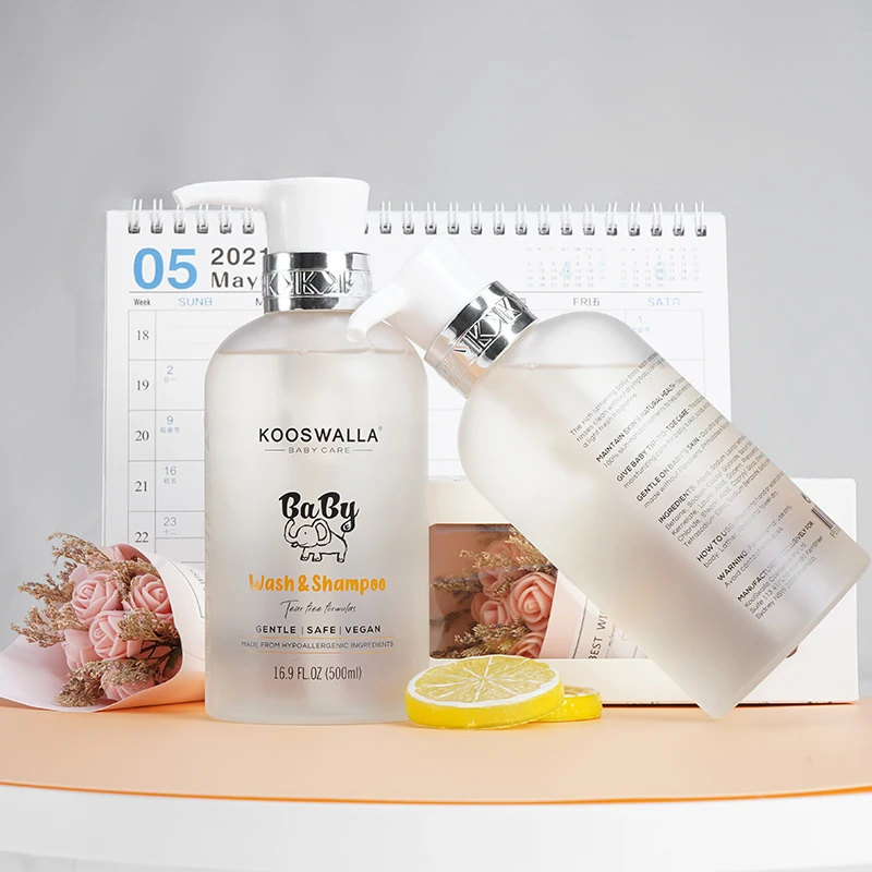 Kooswalla baby care tresseme shampoo kids shampoo and wash 2 in  1