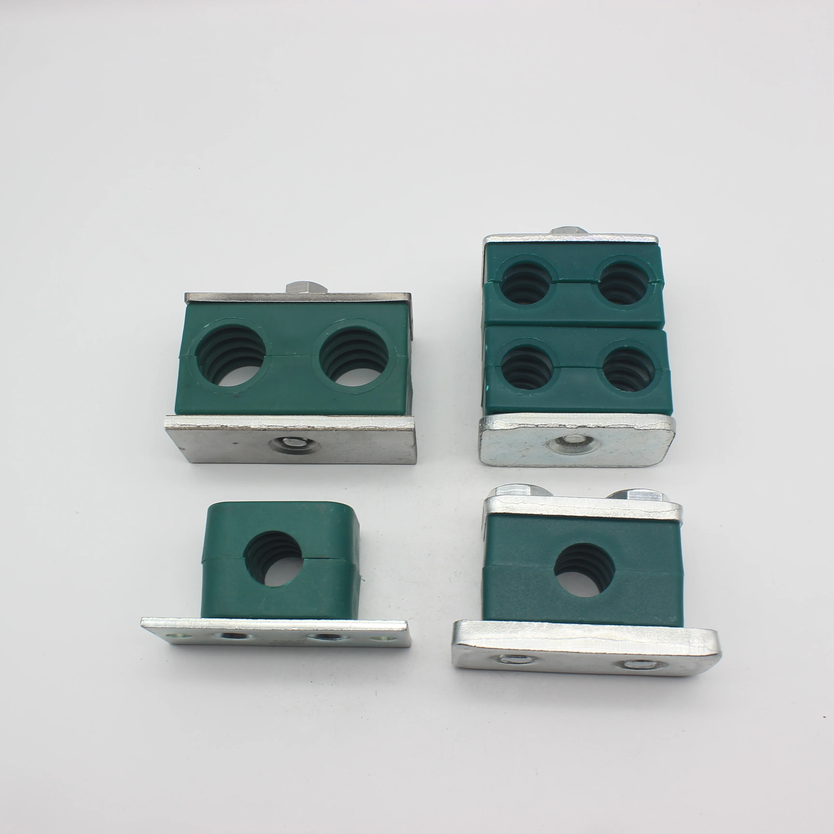 Best Quality Twin Double Series Hydraulic Plastic Pp Pipe Tube Clamp Hydraulic Pipe Clamp