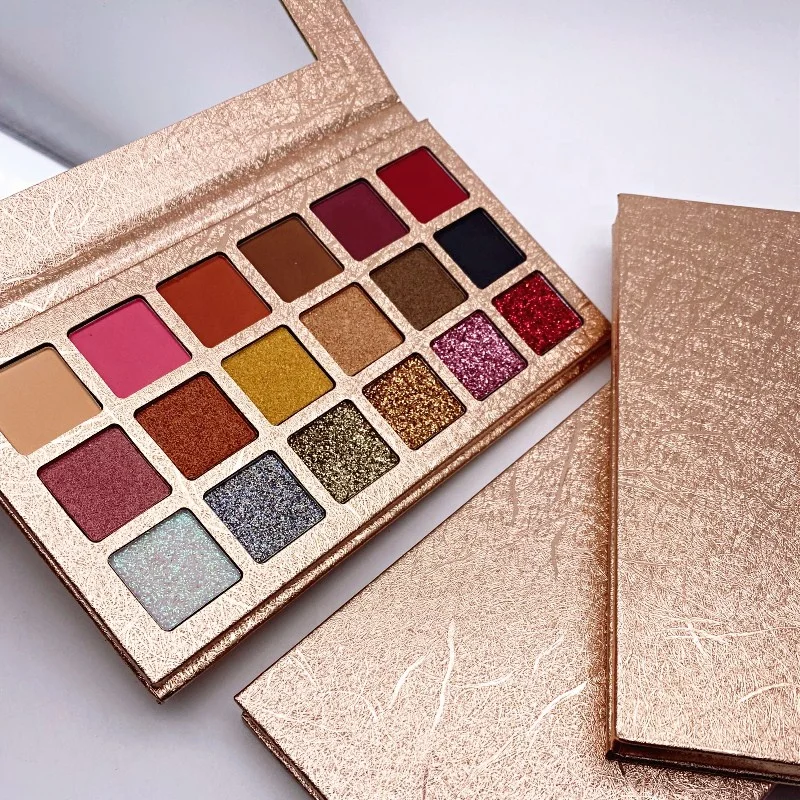 custom eyeshadow palette packaging high pigment sombras empty eyeshadow-palette pigment