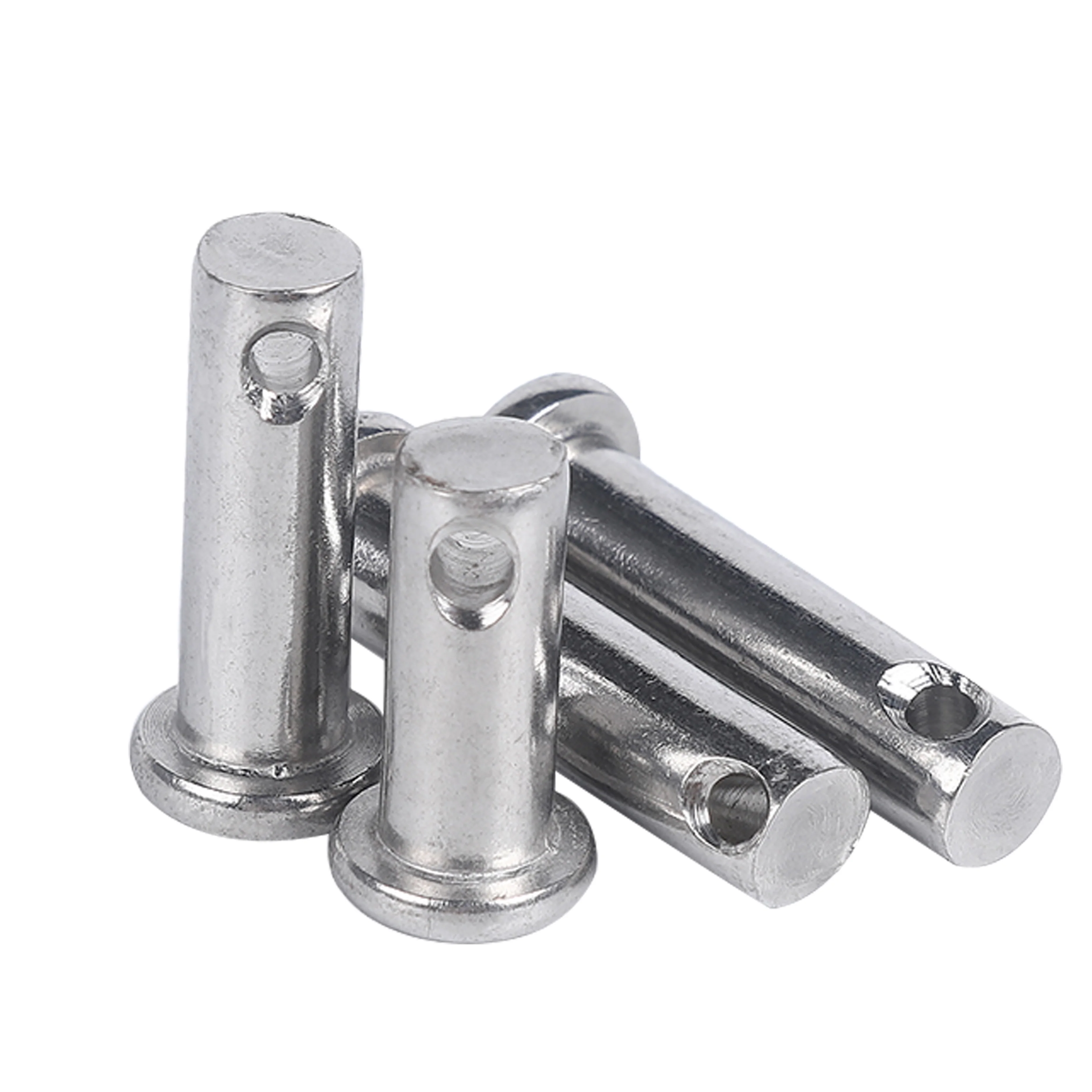 Flat Head Clevis Pin With Hole Din 1444 B