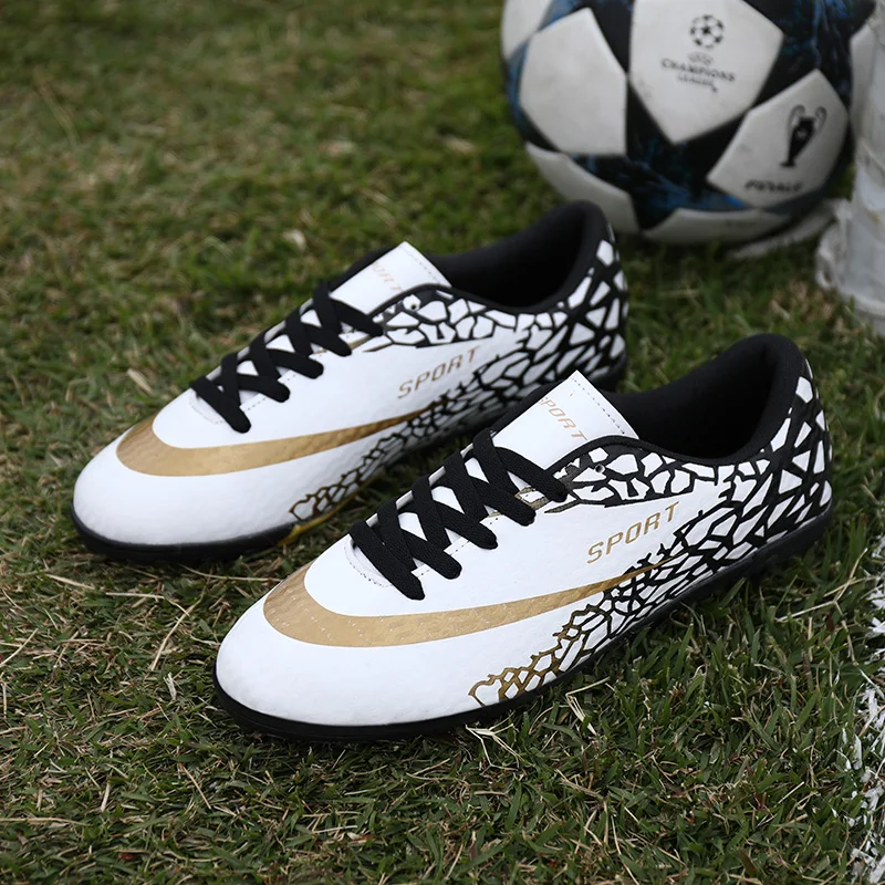 Cheap Price Men Woman Leather Turf Football Boots Online Import China Studs Soccer Shoes