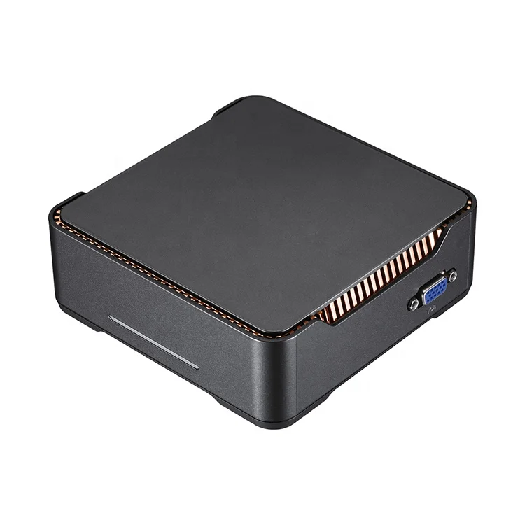 Wintel мини-ПК J4125 4K WiFi Gigabit Ethernet 8 ГБ настольный мини-ПК Windows 10 компьютерное оборудование