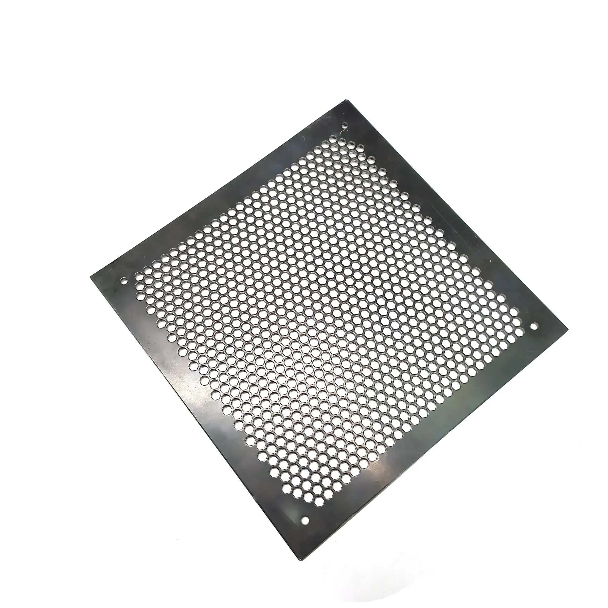 Manufacturer supply  Hexagonal hole punching net perforated metal mesh speaker grille