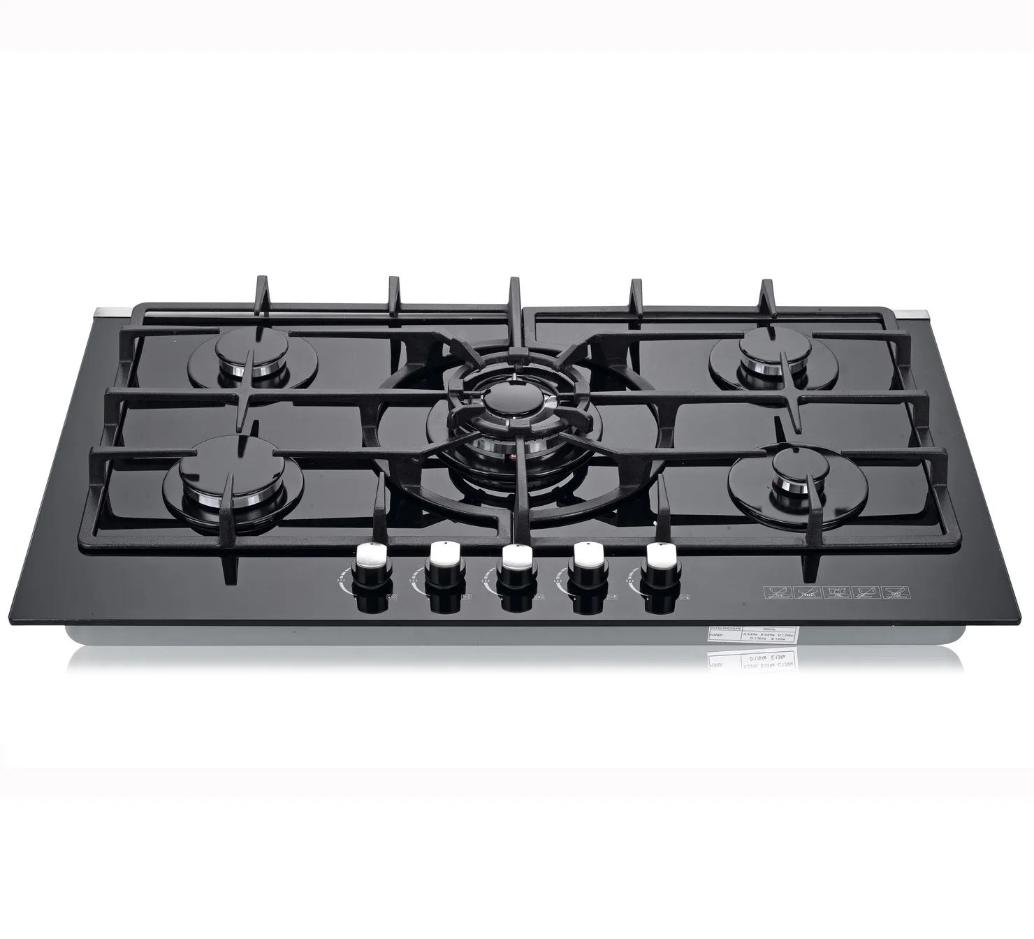 China supplier sales Promotional OEM Design 90cm 201#SS Easy cleaning home kitchen built-in Gas Stove