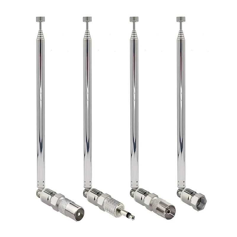 High Quality Telescopic Radio Speaker Antenna Speaker Assembly Compatible with Indoor Portable Radios and Home Stereo Receivers