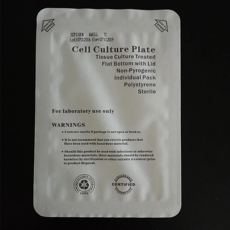 Disposable Lab Product  6 wells Cell Culture Plate