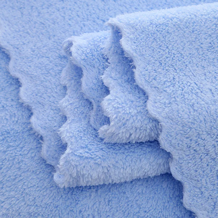 Customized personal care accessories coral fleece hair hand face body towel baby adult Bath Gift Set for sale