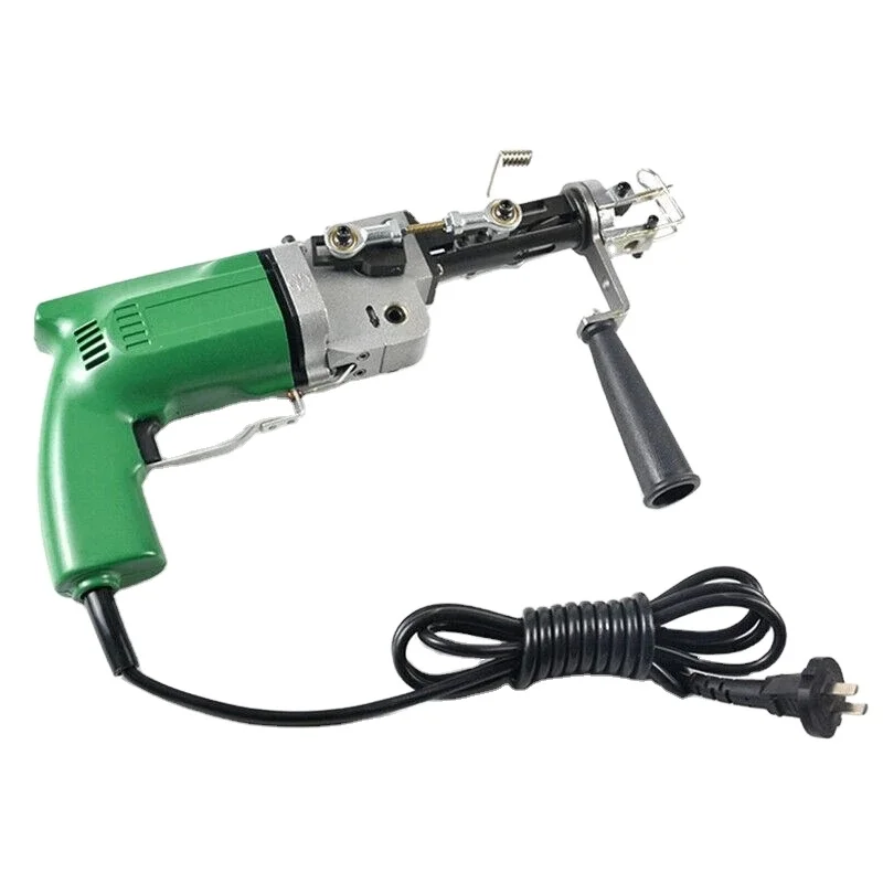 Cut Pile And Loop Pile Rug Tufting Gun Knitting Embroidery Machine Carpet Weaving Machines Two-In-One Electric Tufting Gun