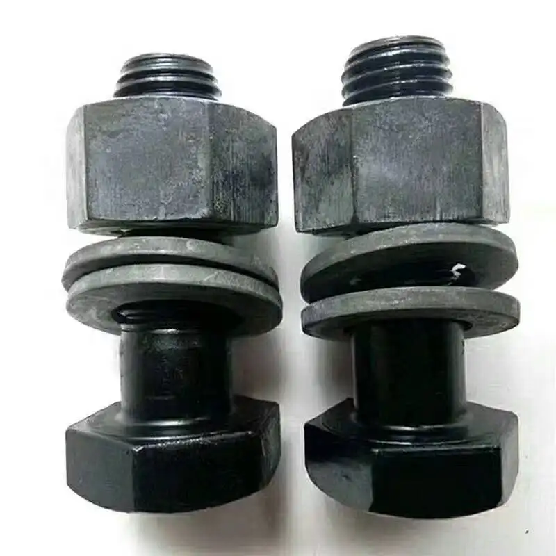 
Directly hex lag bolts manufacture Plain black hex bolt and nut 