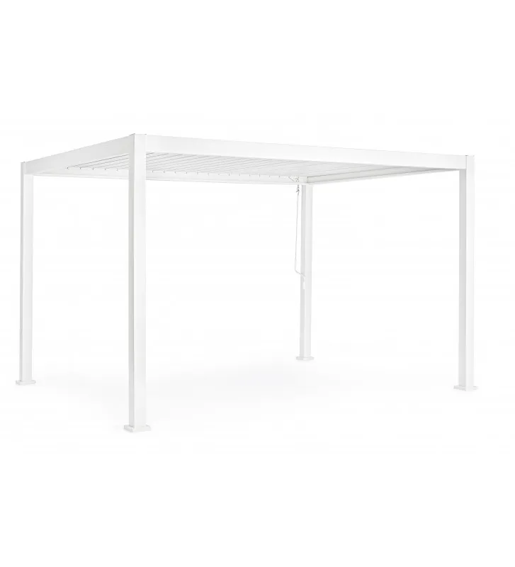 Modern Pergolas and gazebos outdoor PVC Aluminum pergola waterproof motorized Aluminium gazebo electric roof pergola
