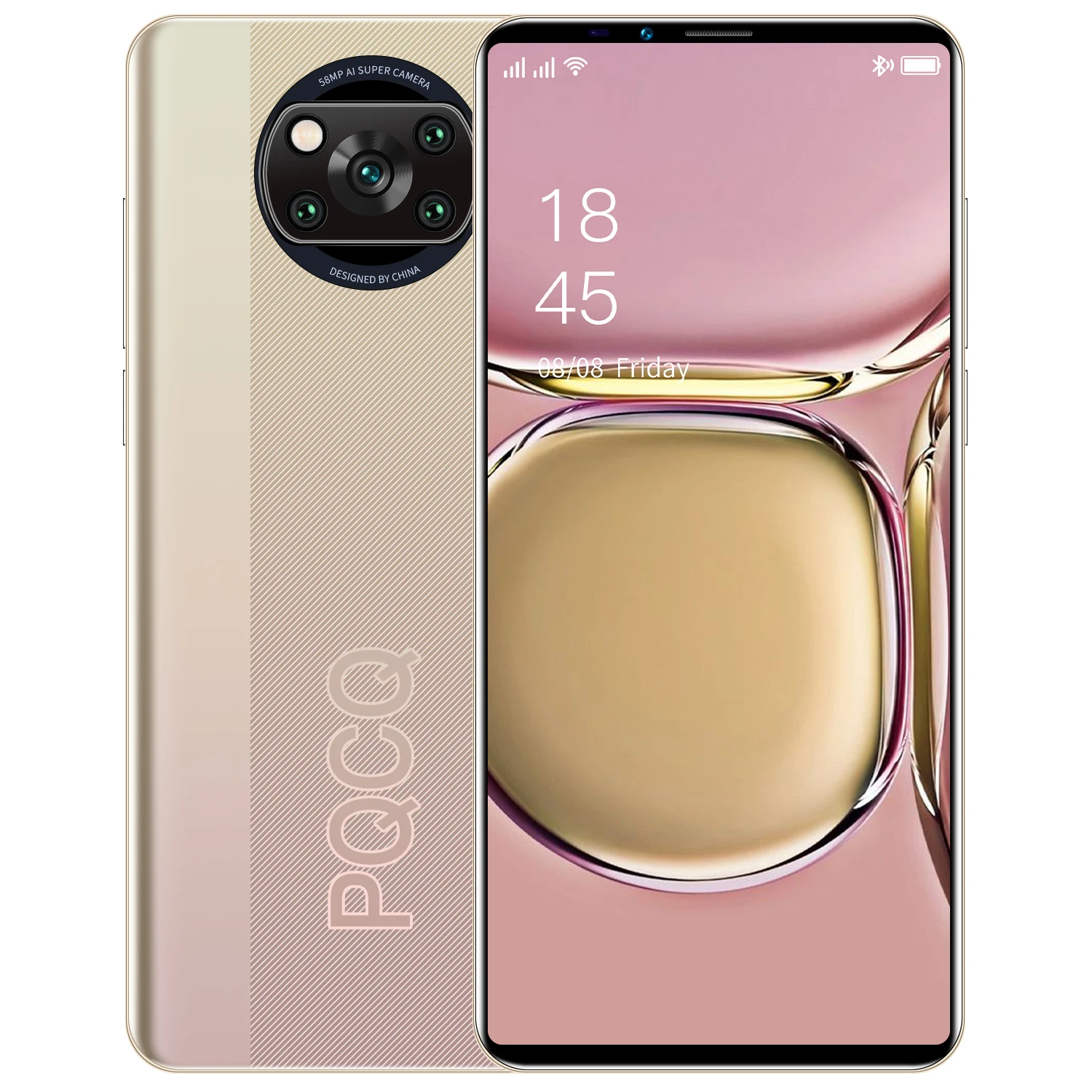 Hot Selling Phone X3 PRO Mobile Android Smartphones 32MP+50MP 12GB+512GB 10 Core Full Screen Cell Phones