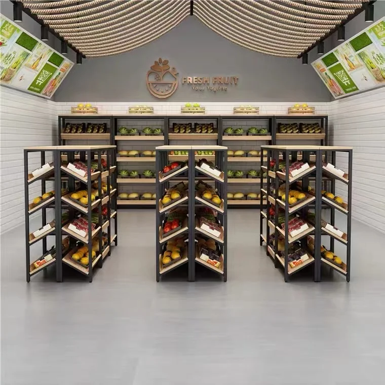 Modern Iron Display Furniture 5-layer Storage Shelf Kitchen Library supermarket Bookshelf shoes display