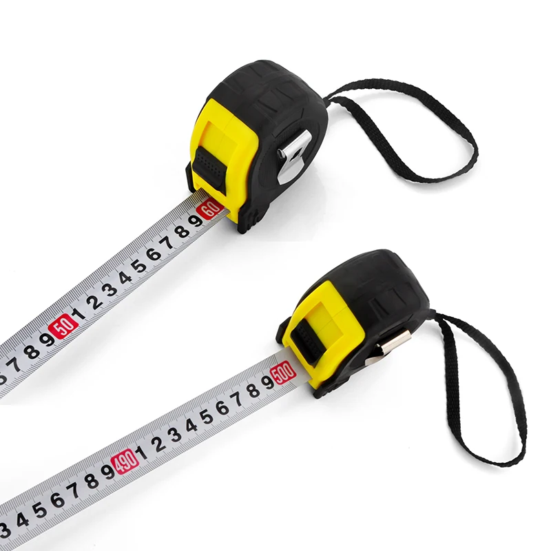 Flexometro land measure instrument equipment cinta mtrica steel tape measure selflock measuring tape 5 metros