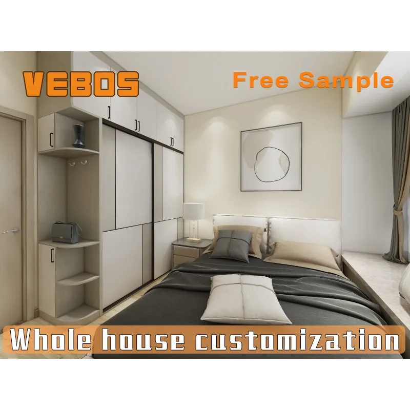 factory customized wooden bedroom sets and high quality modern design bedroom furniture set queen king size