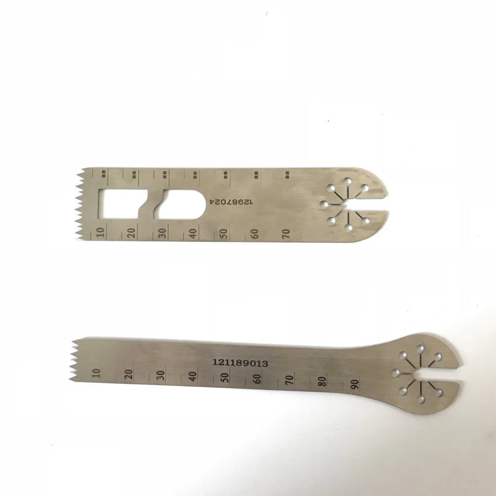 Saw blade for streaker blade for oscillating saw