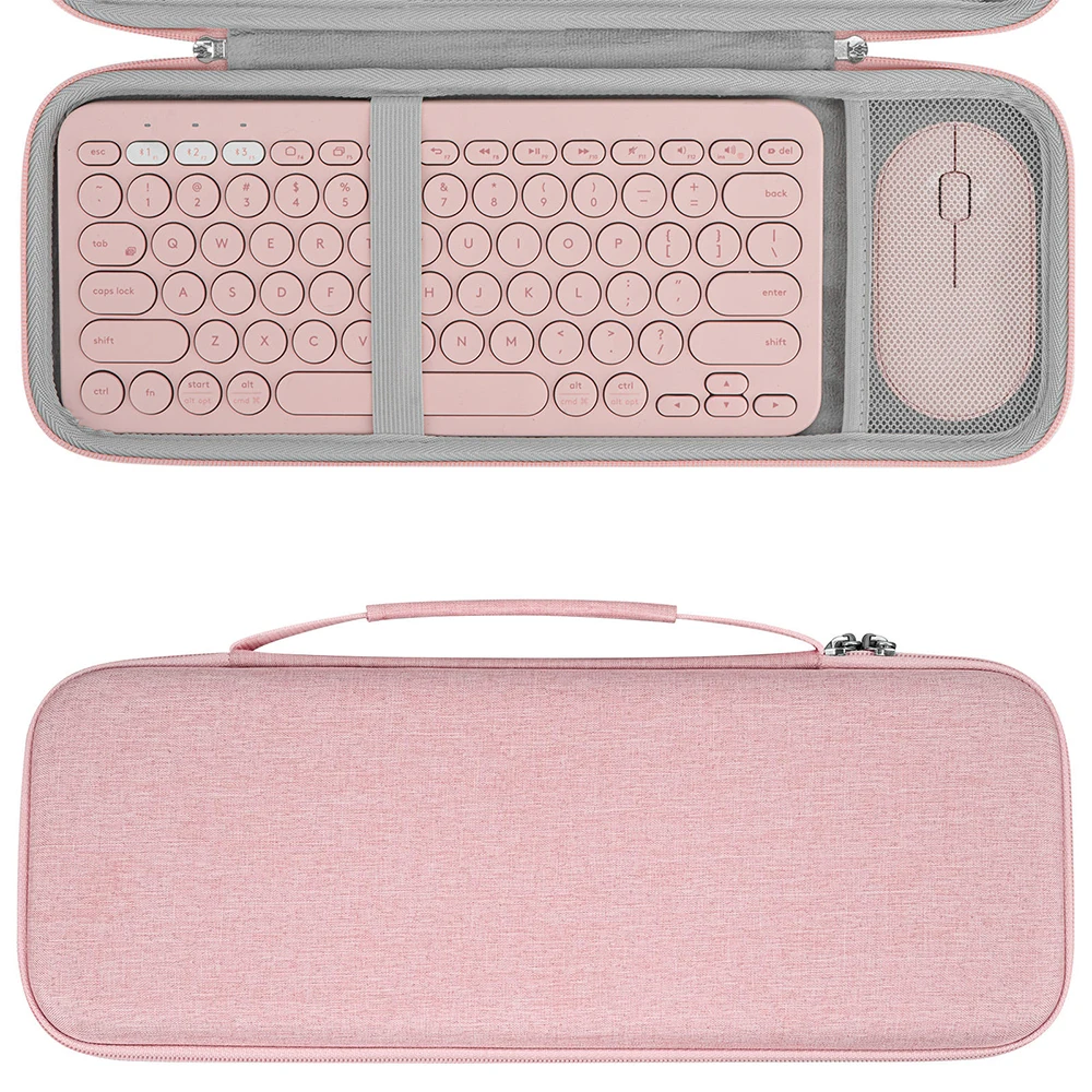 Factory direct portable hard shell storage box suitable for keyboard protective case finishing bag pressure and dust.