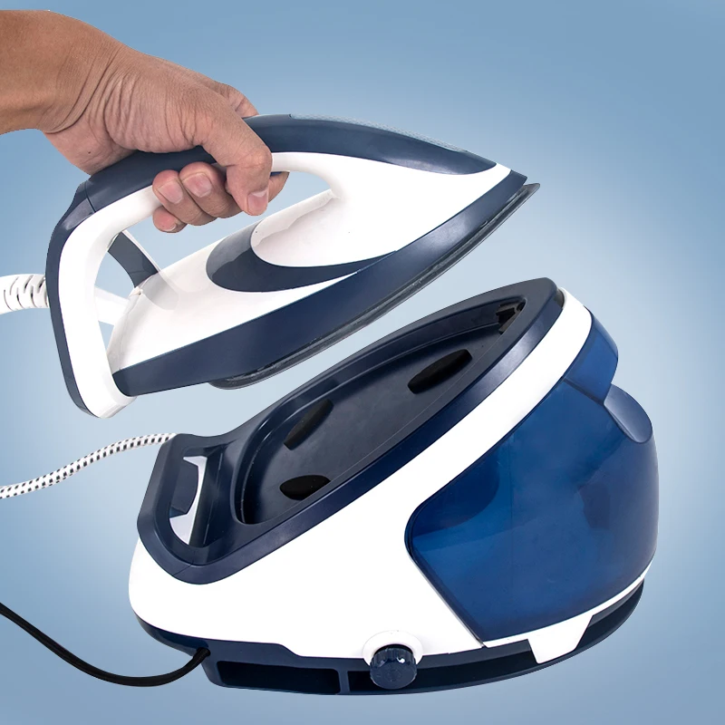 High-power ECO 7.0 bar high performance portable handheld garment steam generator and station iron with boiler