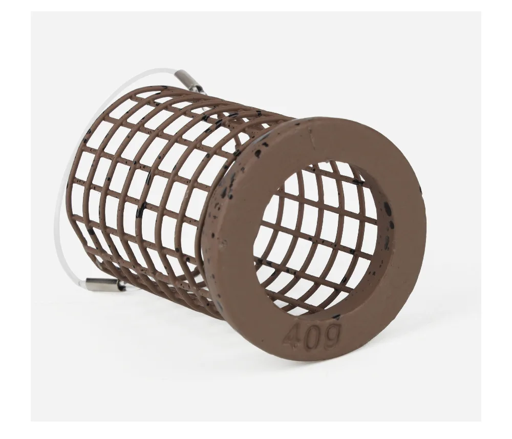 Клетка для рыбалки 20-60 г, грубая металлическая кормушка для ловли карпа