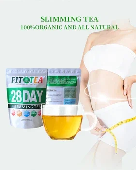 OEM Chinese Herbal Extractive 28 Days Detox Slimming Fat Burning Tea Sugar-free Weight Loss Flat Tummy Teabags