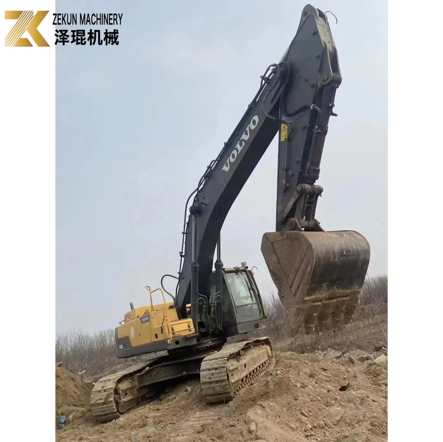 48 Ton Big Bucket volvo ec480 Used Volvo 480 Excavator For Sale EC480DL