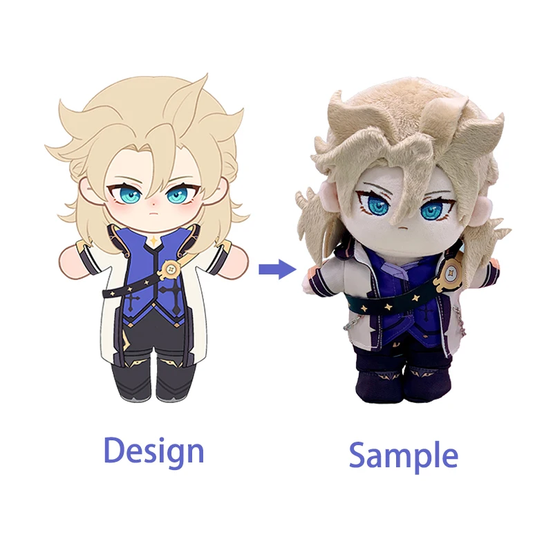 Antique film and television stuffed plush cotton doll custom Chinese style character anime idol plush doll