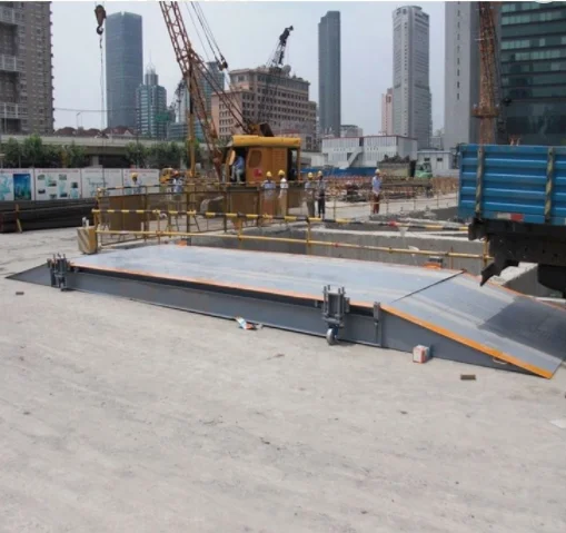 Mobile portable 60 ton weighbridge truck scale