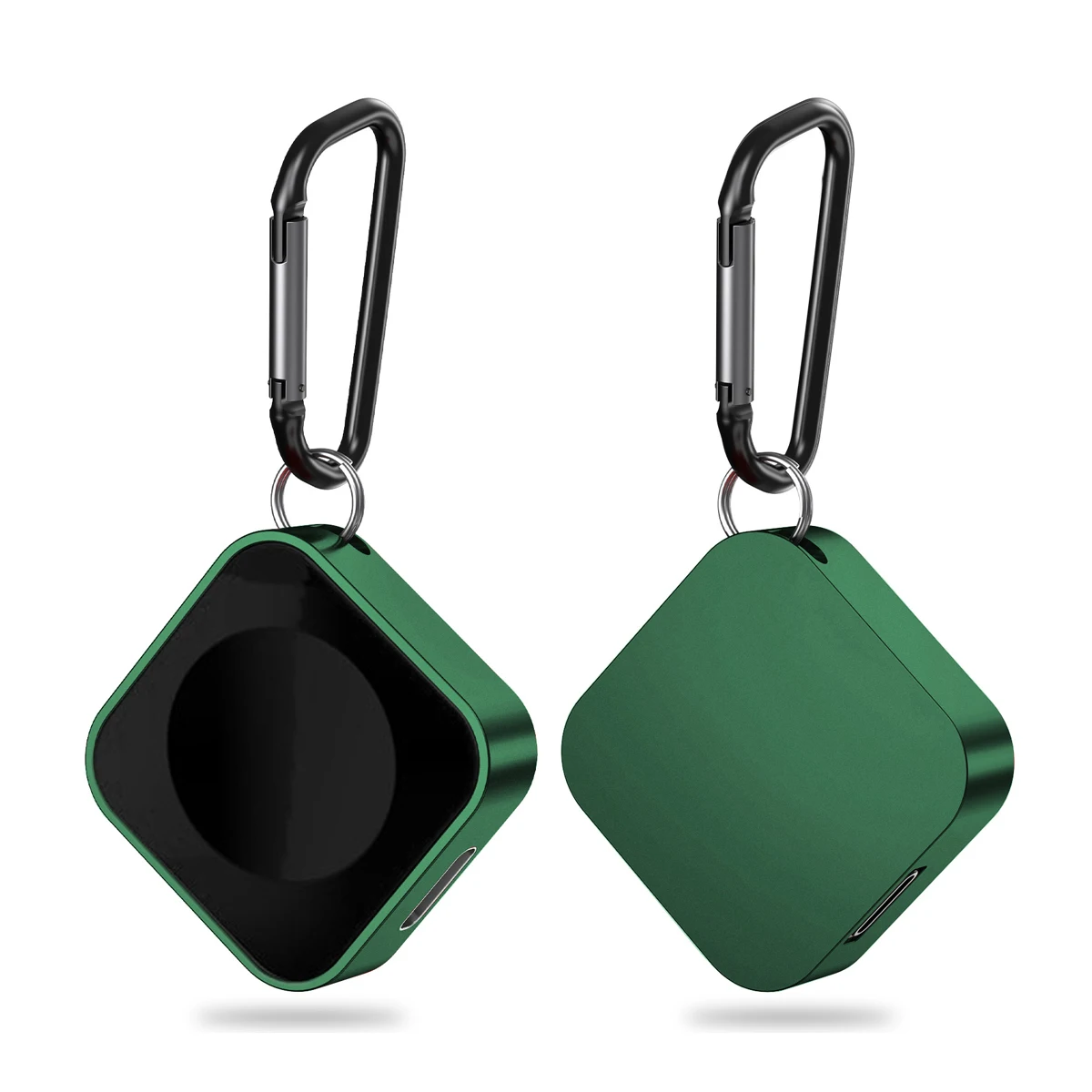 Portable Magnetic Smart Watch Keychain Travel Wireless Charger Power Bank Battery Pack