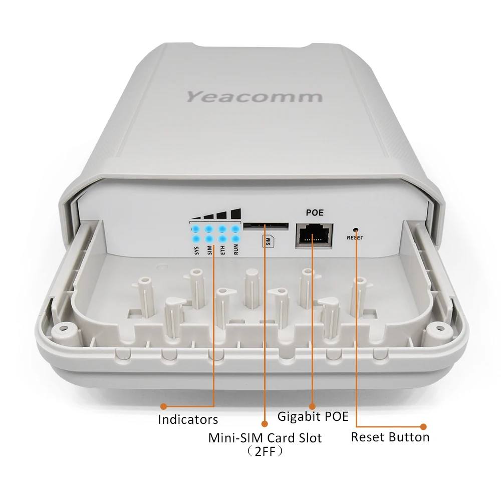 Yeacomm NR210 Outdoor 5G 4G Antenna ODU NA SNA Router For Home Business